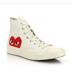 cdg chuck taylor high